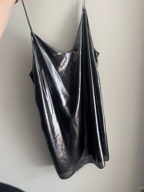 Aritzia Wilfred Vivienne Shimmer Slip Dress